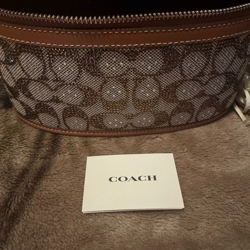 Coach Trail Bag Crystal Jacquard purse and wallet. Selling as a set. - Picture 13 of 13